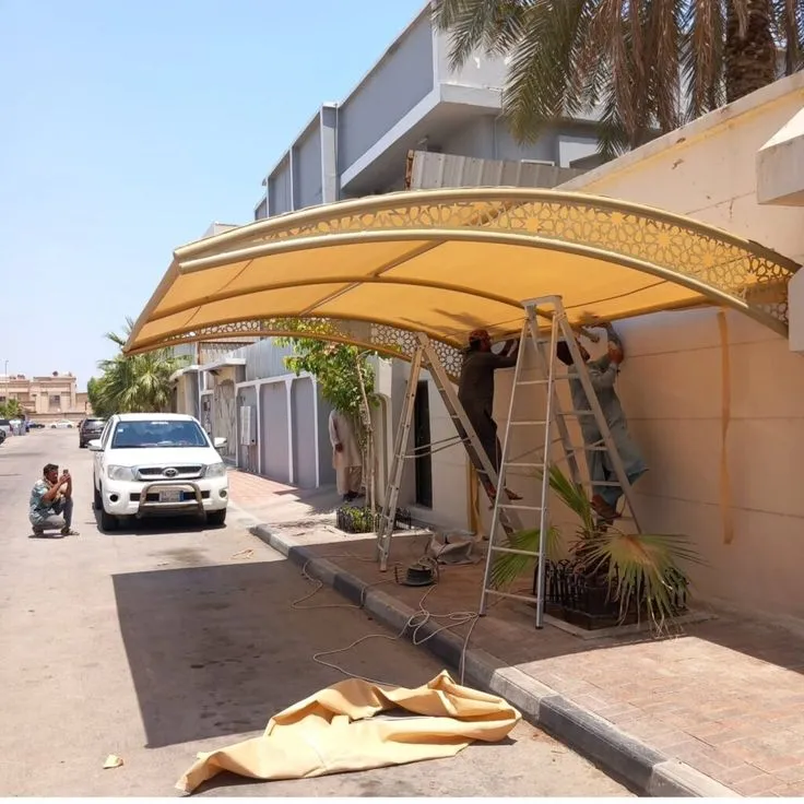 شركة تركيب مظلات سيارات في أبها بجودة عالية
