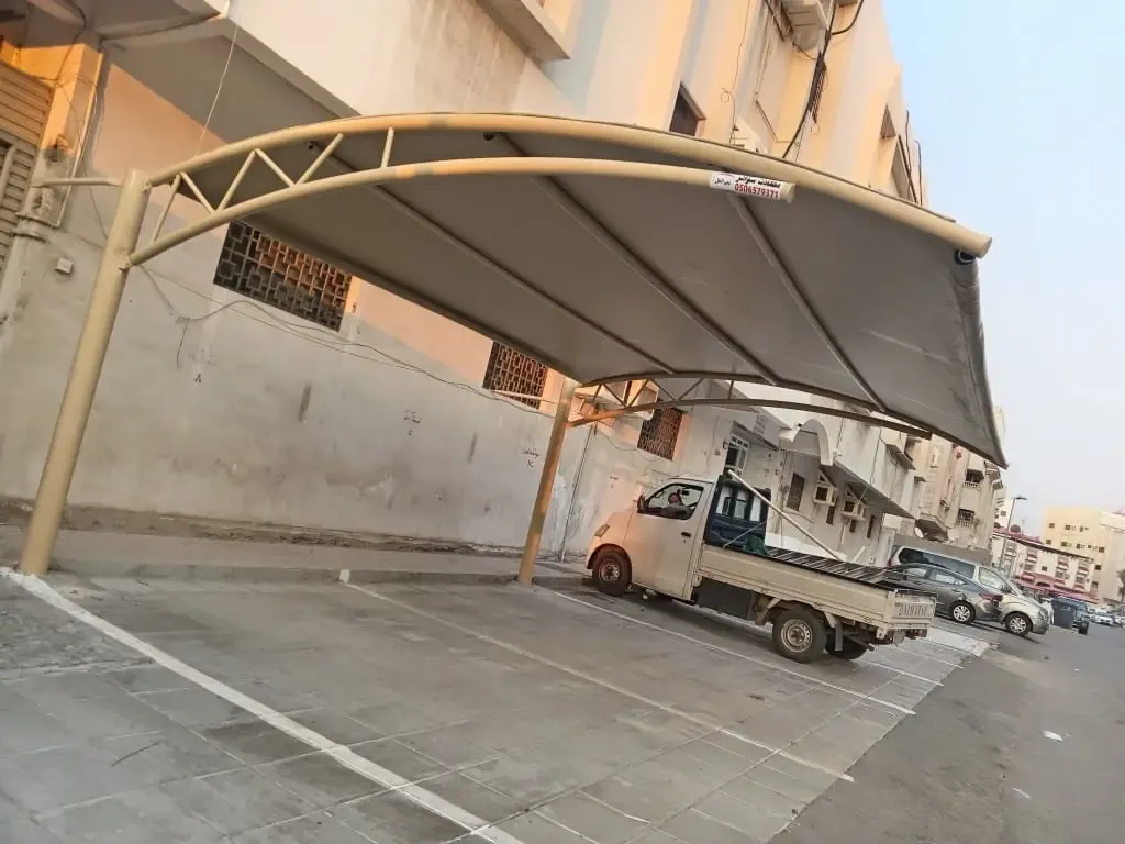 حداد تركيب مظلات أبها|فني تركيب مظلات سيارات ومظلات خارجية