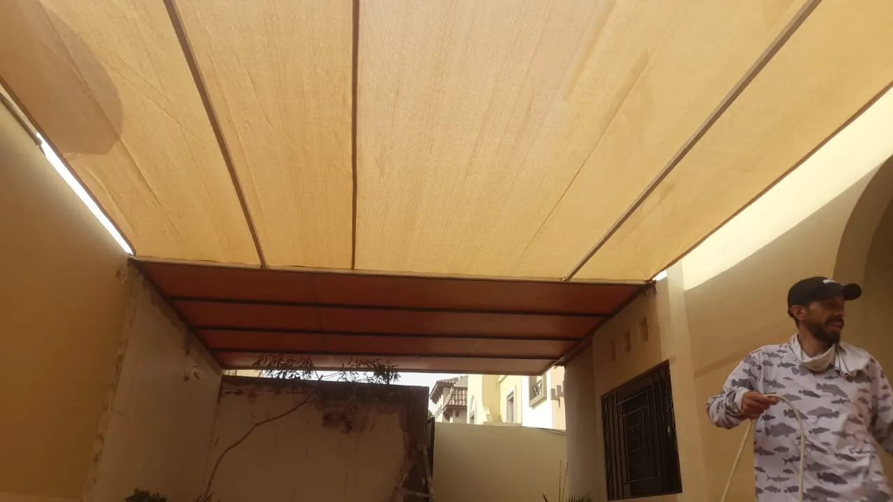 تركيب مظلات سيارات في أبها 