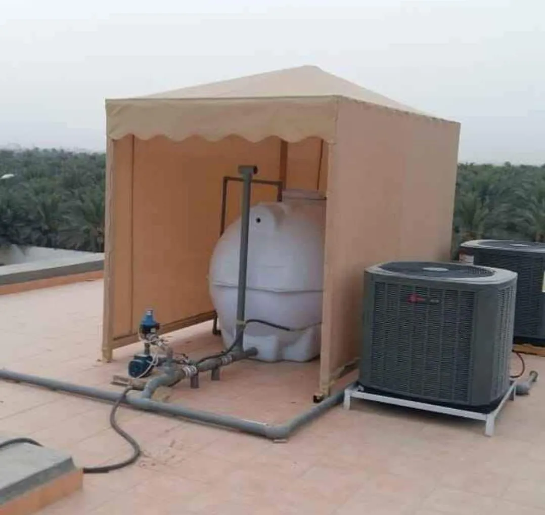 مظلات خزانات أبها بأقل الأسعار