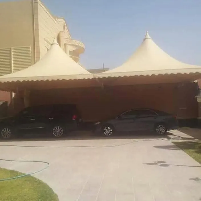 مظلات هرمية أبها | تركيب وتصميم مظلات هرمية للسيارات والفلل