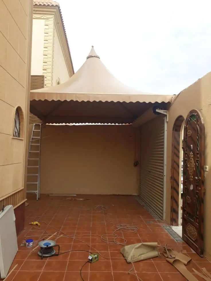 مظلات وسواتر خميس مشيط وأبها وعسير بأحدث التصاميم